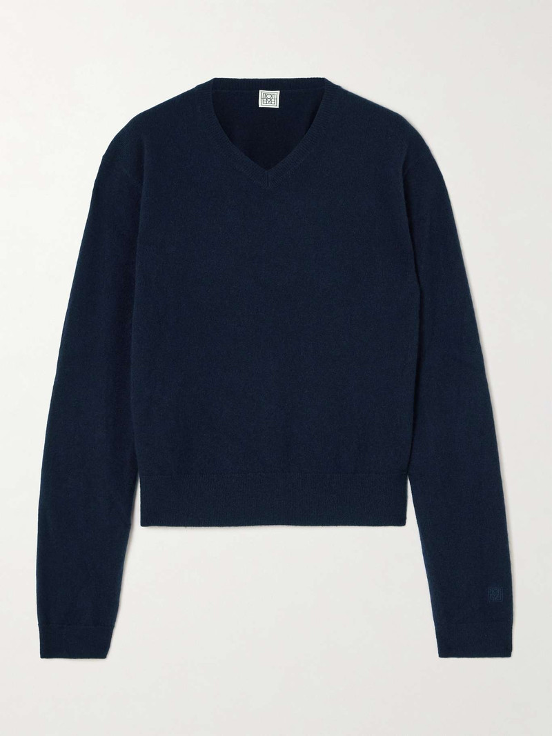 Cashmere sweater Navy 1