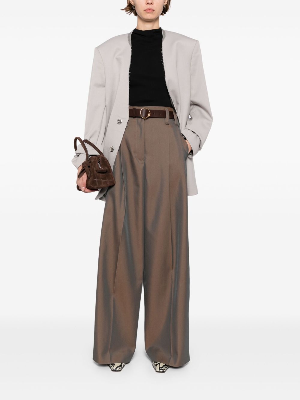 wide-leg trousers - 2