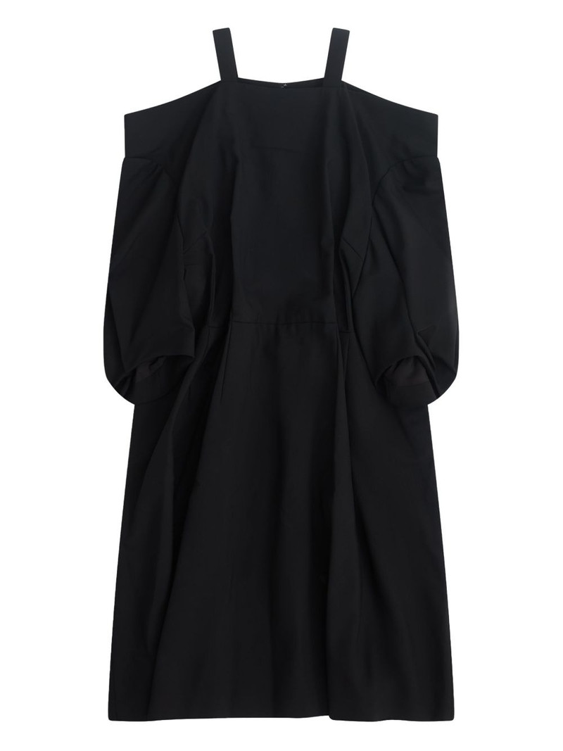 Noir Kei Ninomiya cold-shoulder mini dress outlook