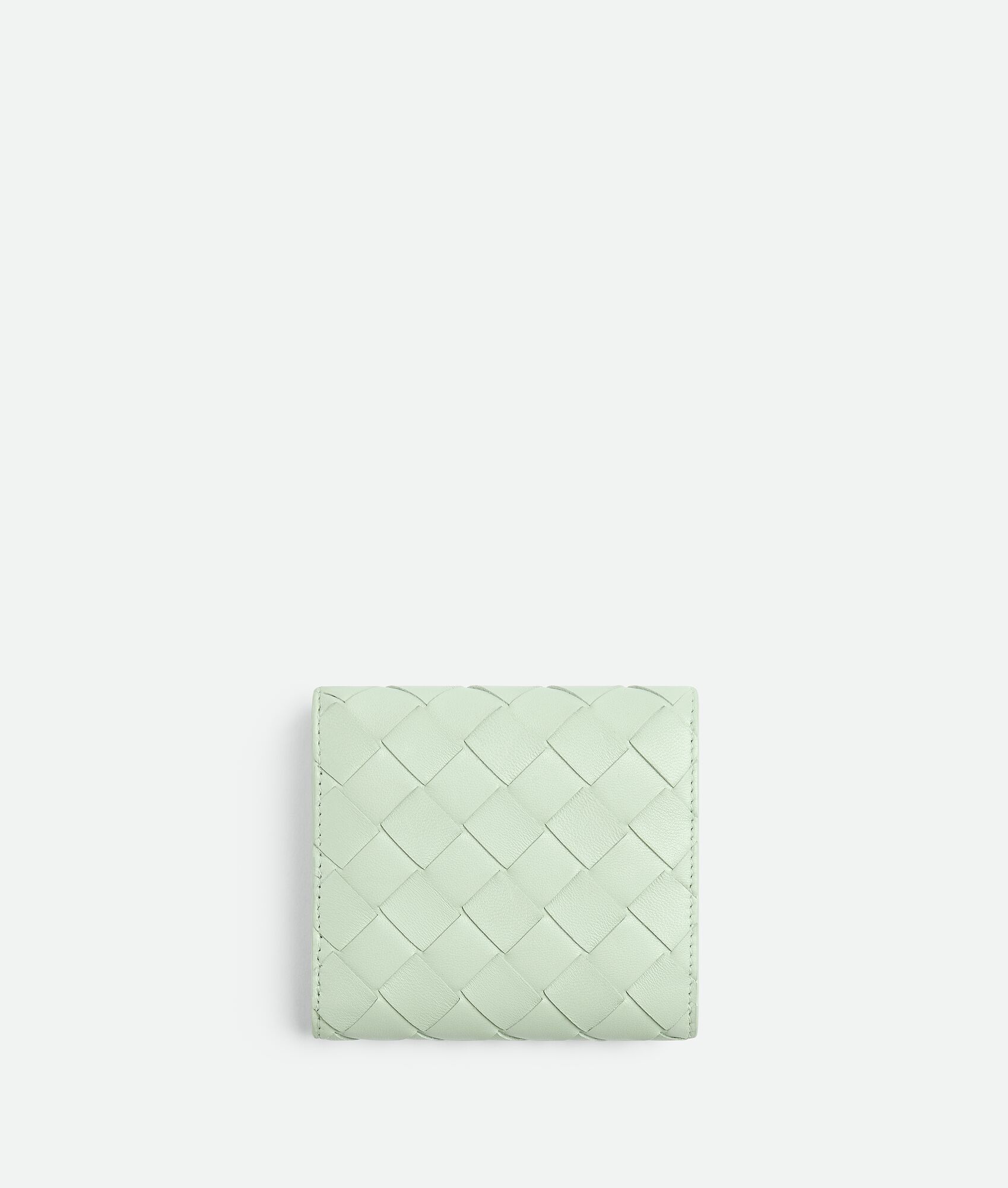Intrecciato  Tri-Fold Wallet With Origami Coin Purse - 3