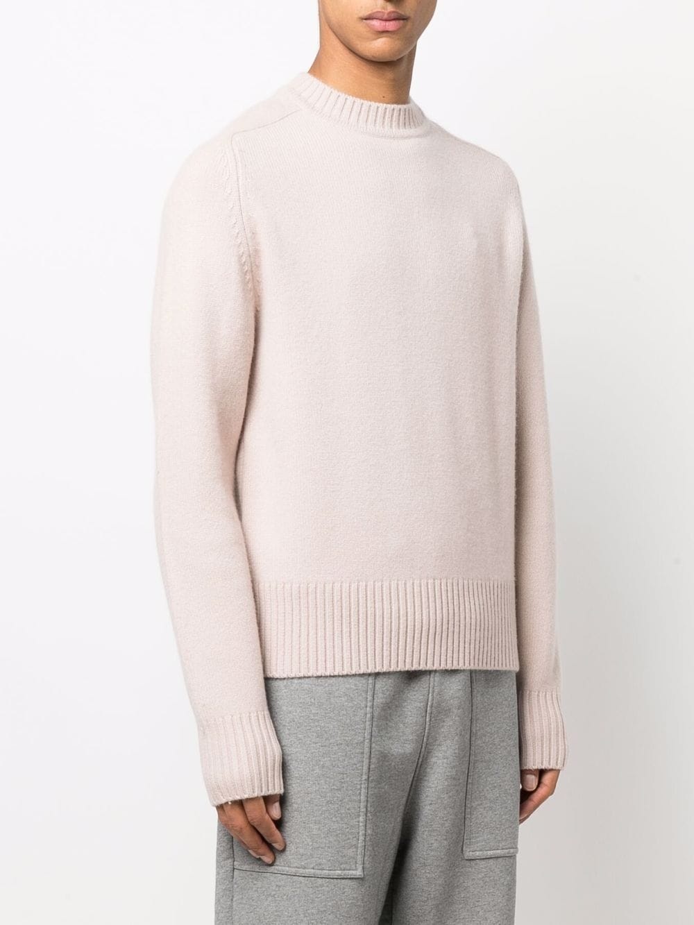cashmere-blend high-neck jumper - 4