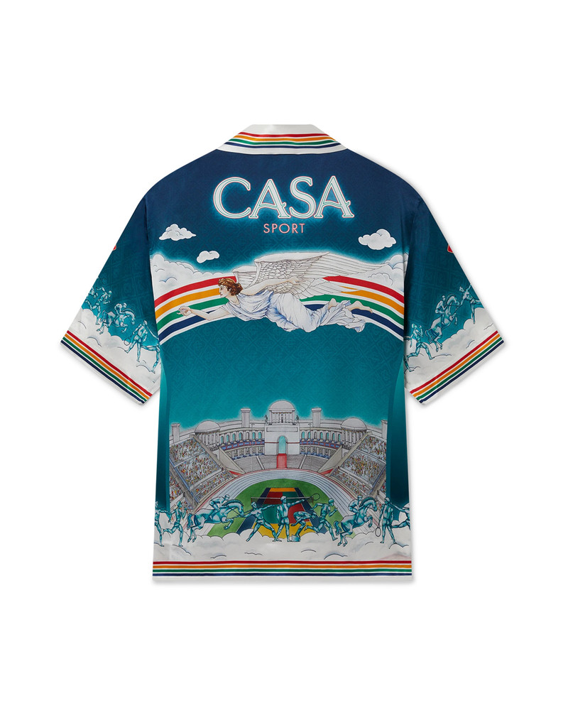 CASABLANCA La Déesse Du Stade Silk Shirt | Casablanca Paris outlook