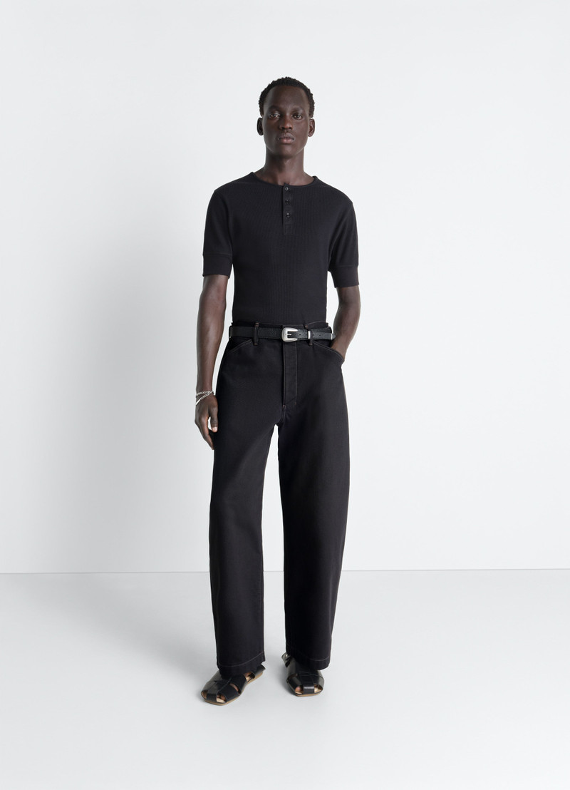 Lemaire MAXI WORKWEAR PANTS IN DENIM outlook