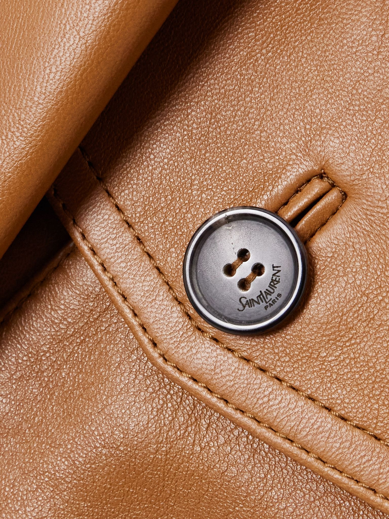 Leather jacket Brown - 6