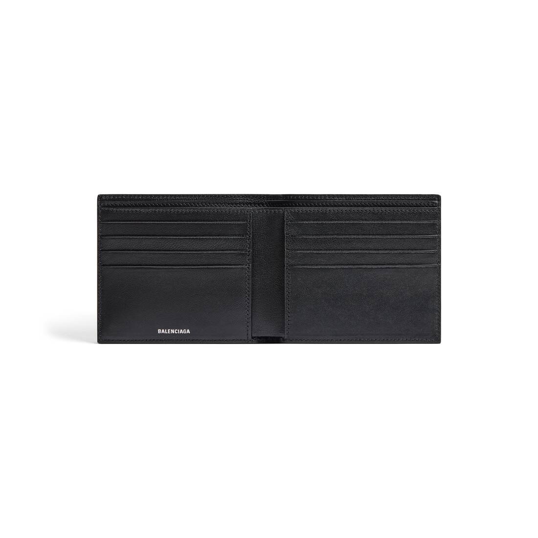 Men's Monaco Square Folded Wallet  in Black - 2