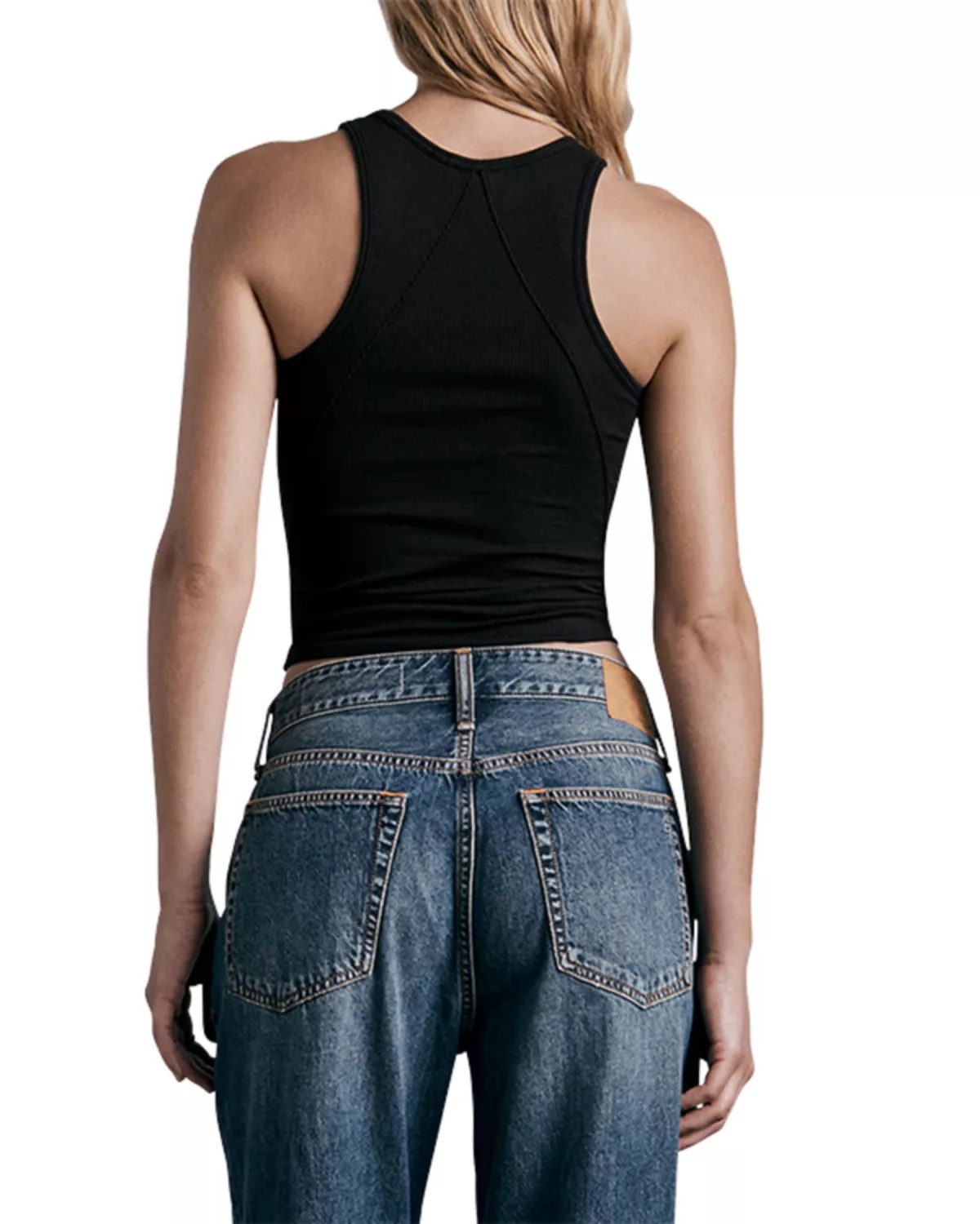 Essential Ribbed Racerback Tank - 2