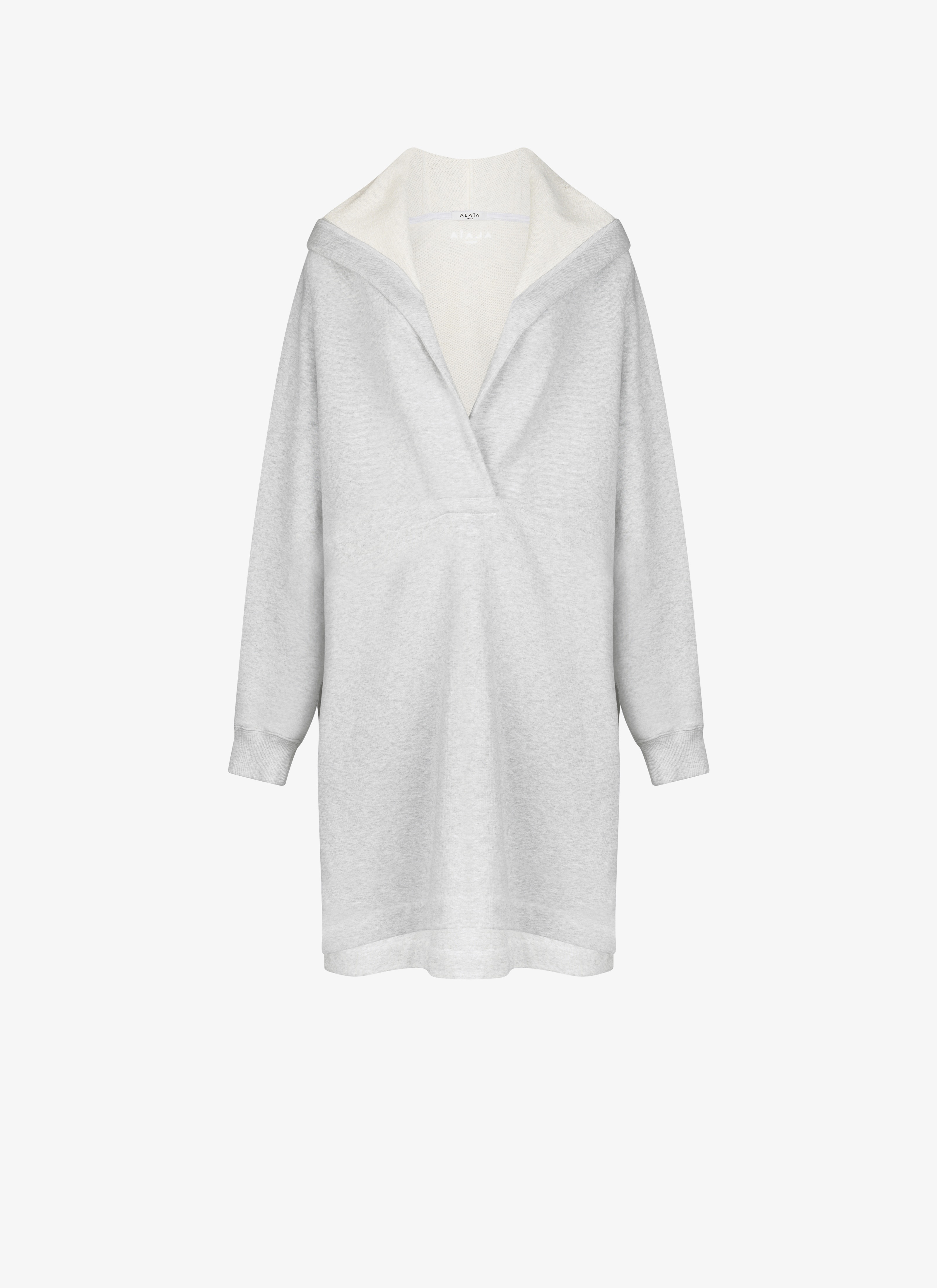 COTTON FLEECE DRESS - 1