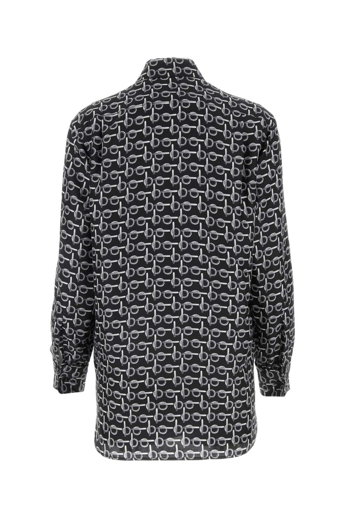Burberry Women Printed Silk Shirt - 2