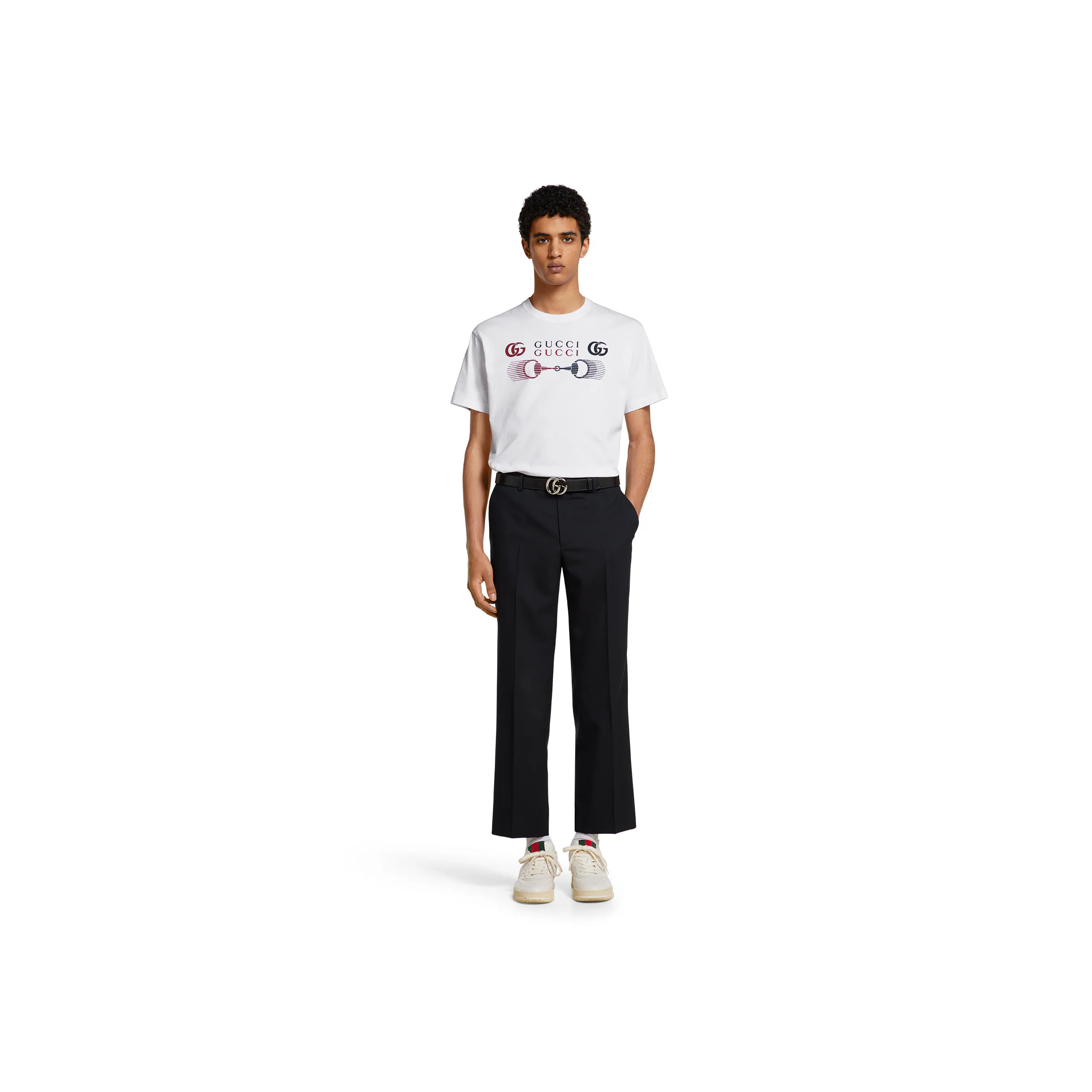 Printed cotton jersey T-shirt - 2