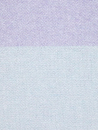 A.P.C. intarsia-knit logo scarf outlook