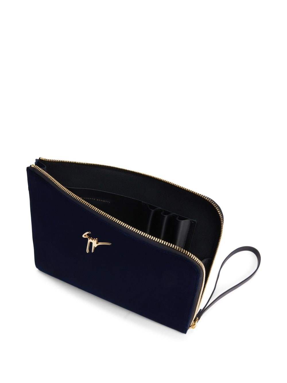 Fabian logo-plaque clutch bag - 5