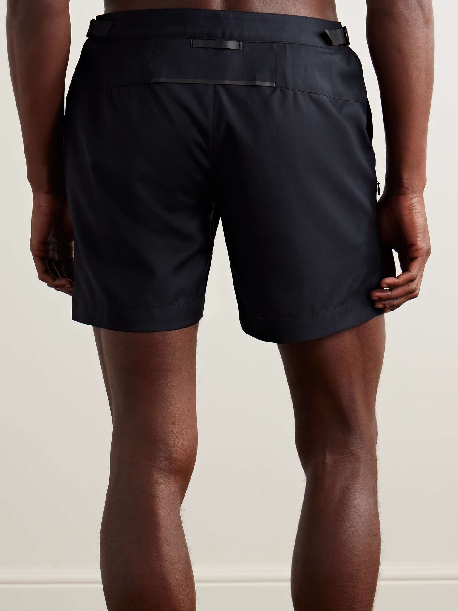Bulldog Bonded Straight-Leg Mid-Length Swim Shorts - 3