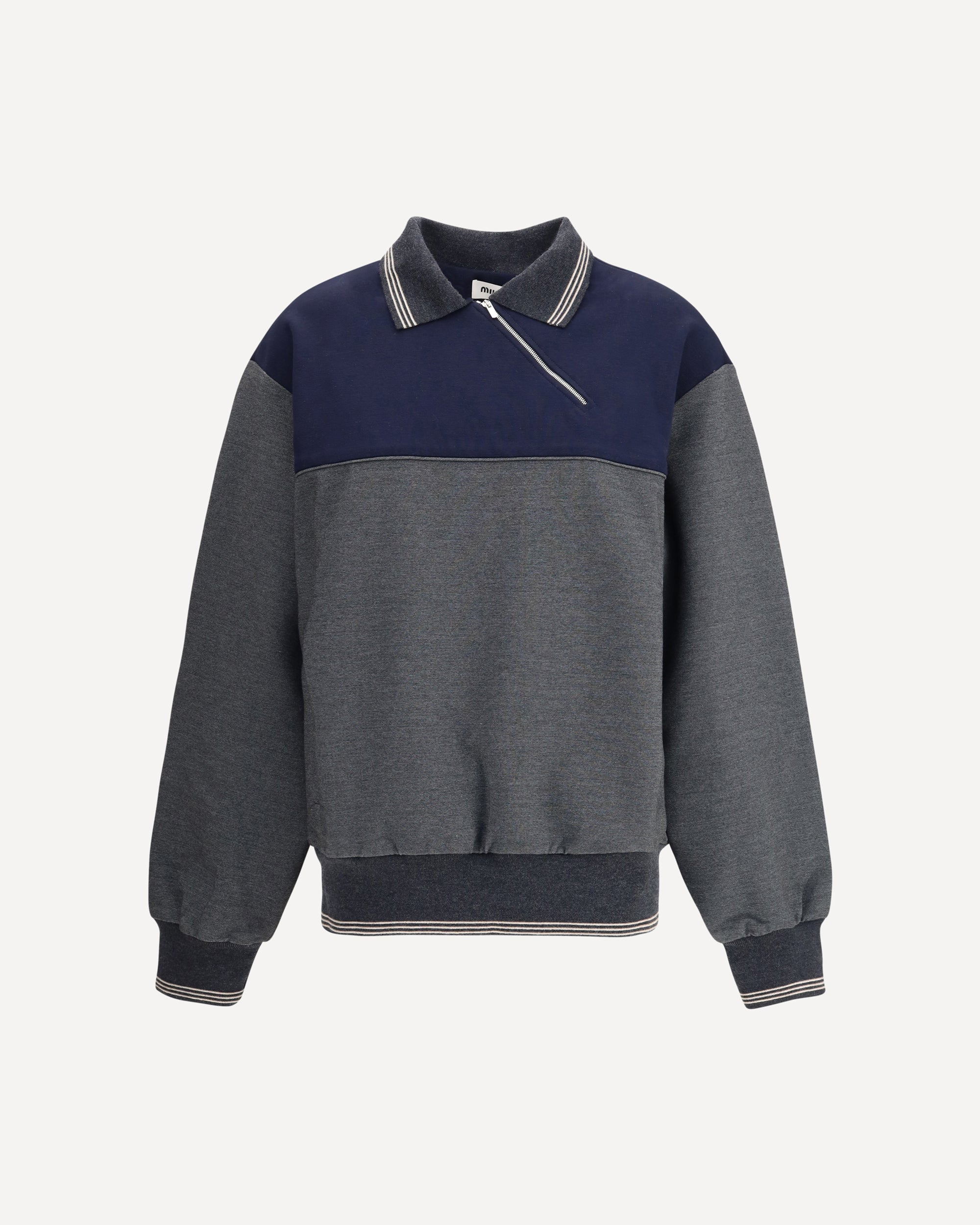 Zip polo Sweatshirt - 1