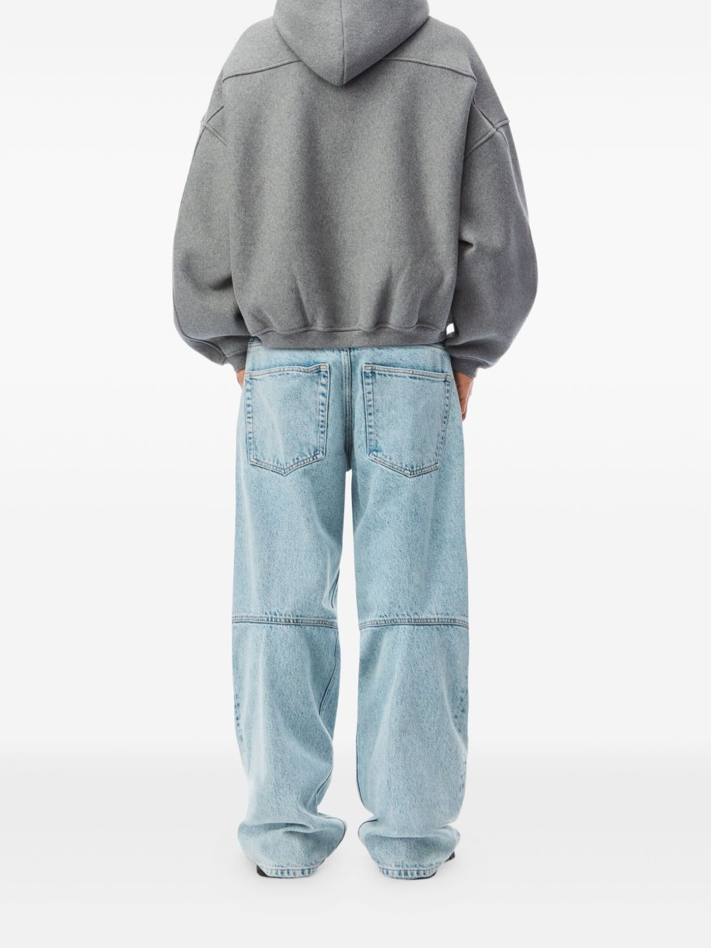 Puff Logo zip-up hoodie - 2