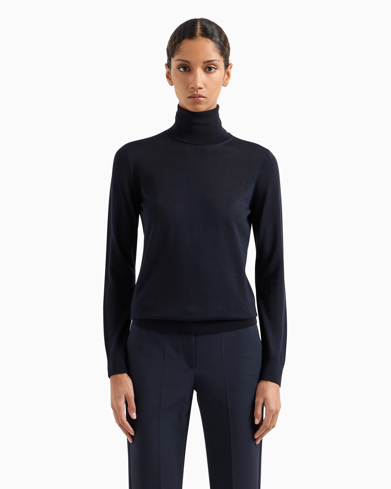Pure virgin-wool rollneck - 2