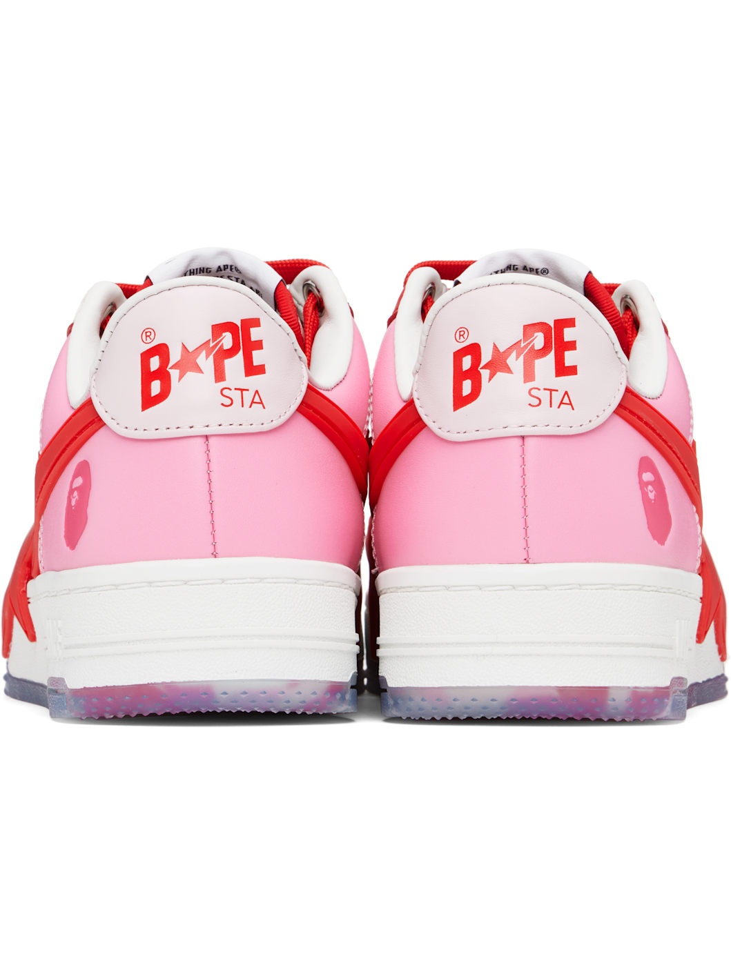 Red & Pink  STA OS Sneakers - 2