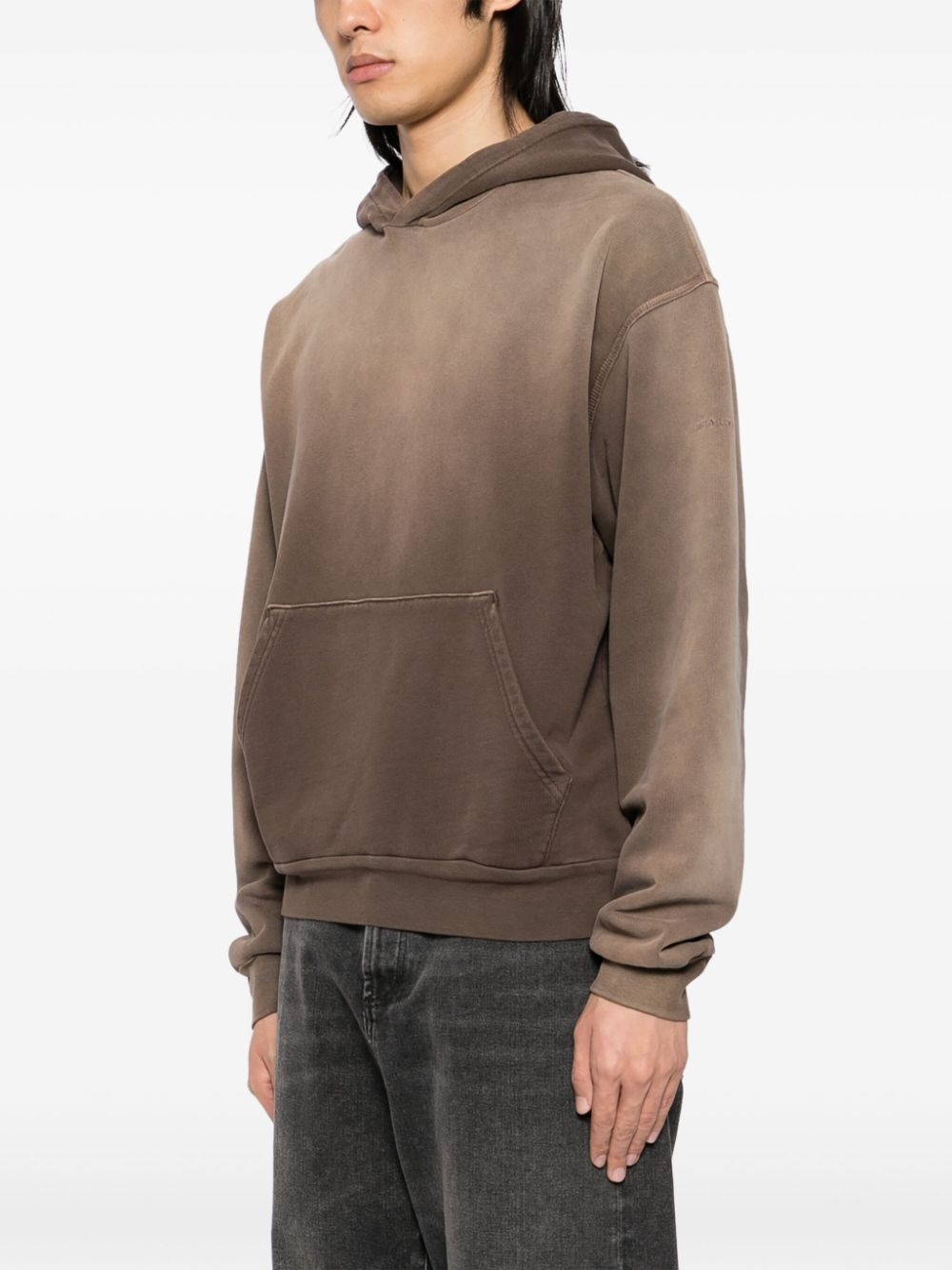 garment dyed hoodie - 3