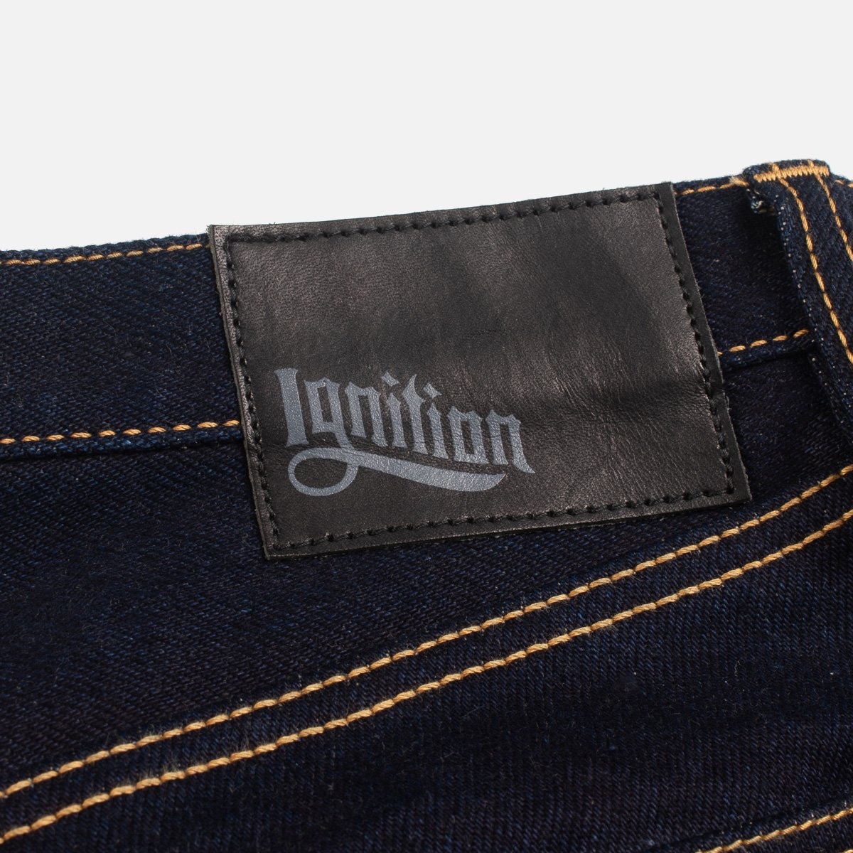 IGW-101D Ignition Works 19oz Stretch Denim Slim Fit Tapered Cut Jeans - Indigo - 8