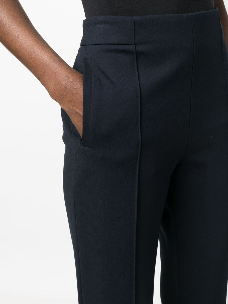 slip-on flared trousers 5
