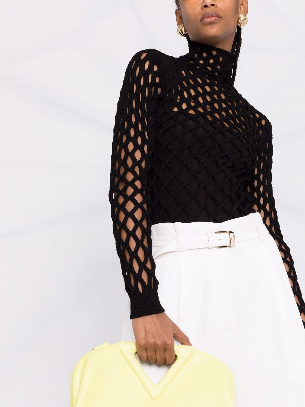 net knitted top - 5
