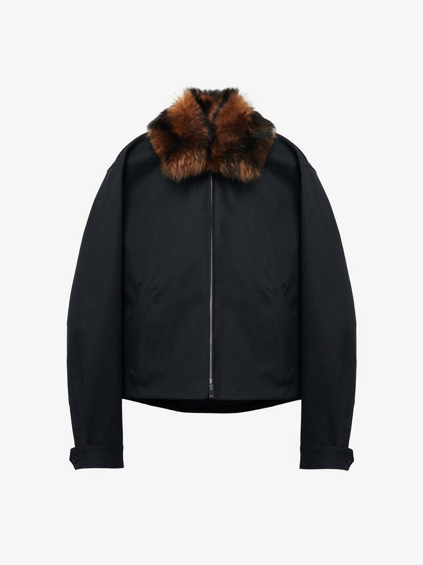 Shearling Detail Blouson - 2