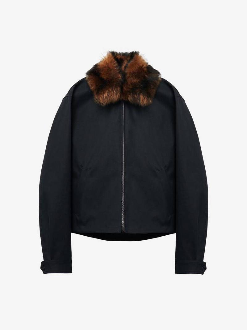 Alexander McQueen Shearling Detail Blouson outlook