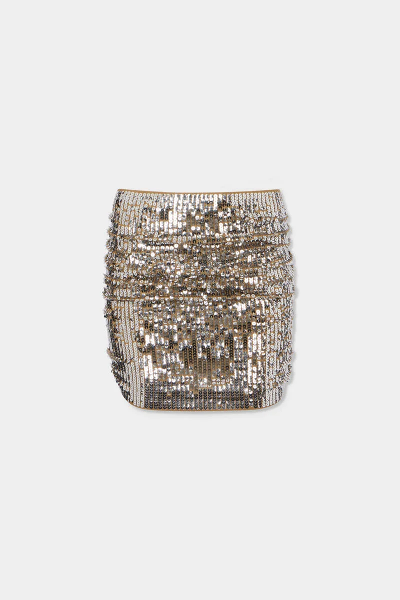 CHIC NIGHT ALL OVER PAILLETTES SKIRT - 1