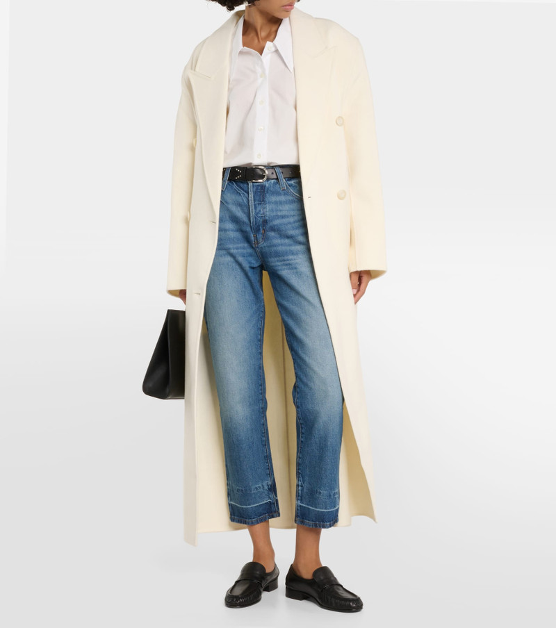 FRAME Le Mec high-rise straight jeans outlook