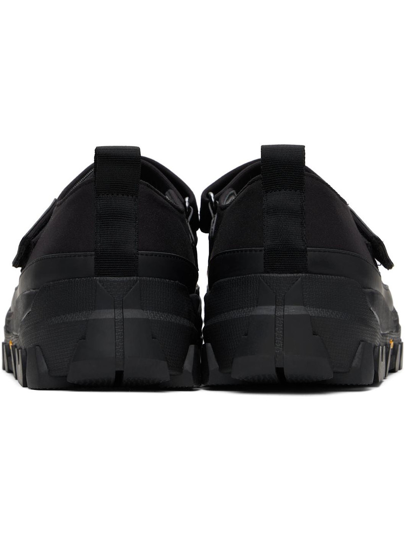 Black Vibram Mary Jane Ballerina Flats 2