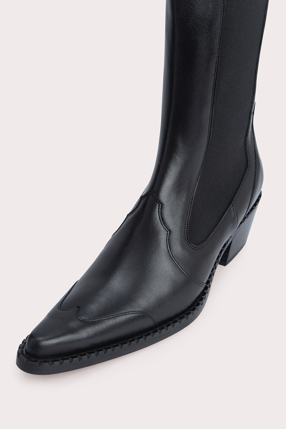 OTIS BLACK NAPPA LEATHER - 5