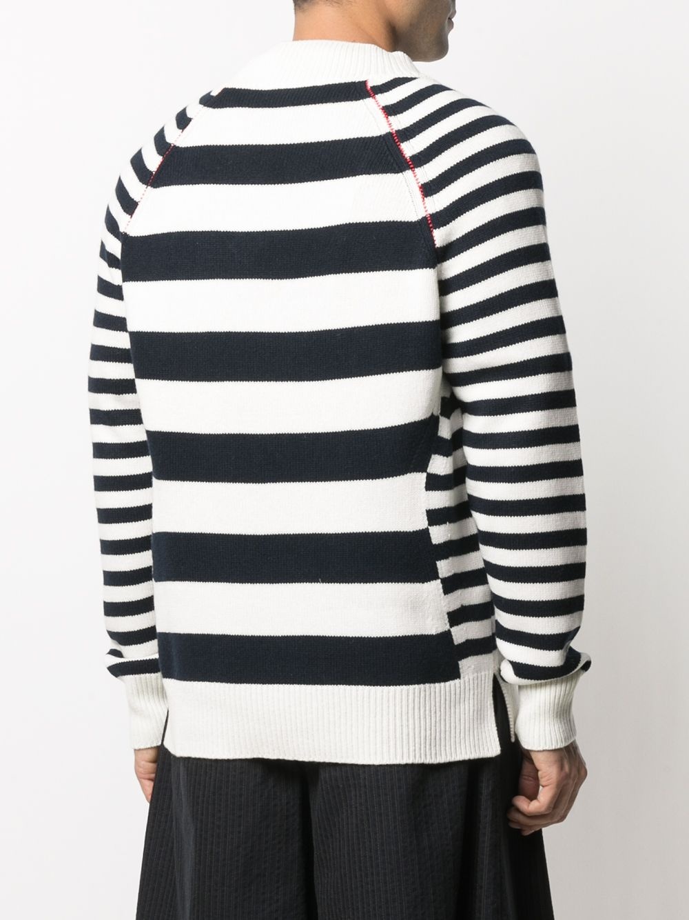 striped-print jumper - 4