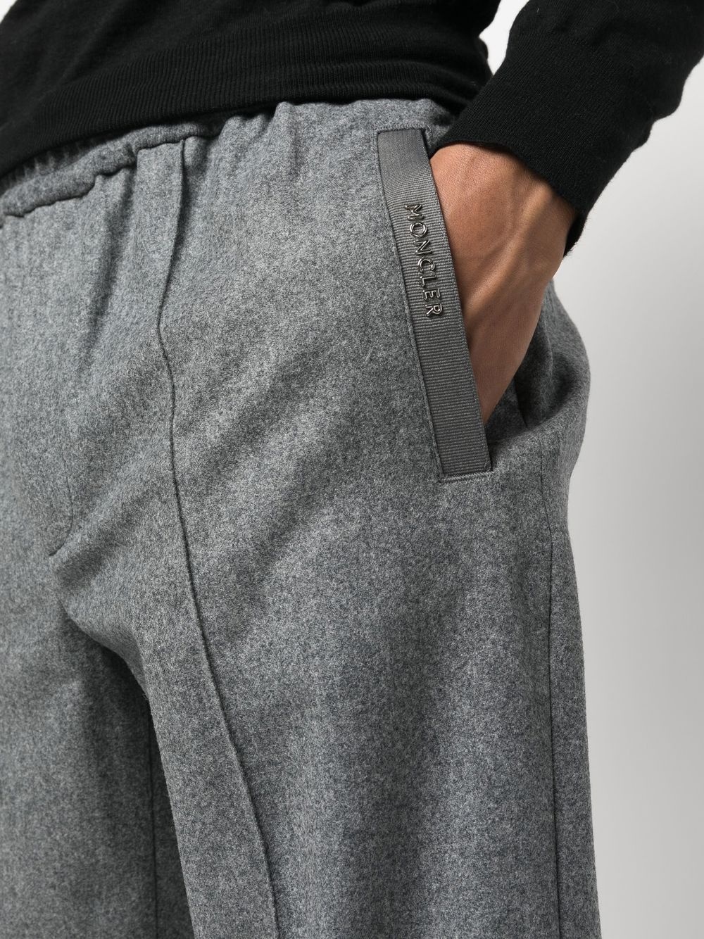 tapered track pants - 5
