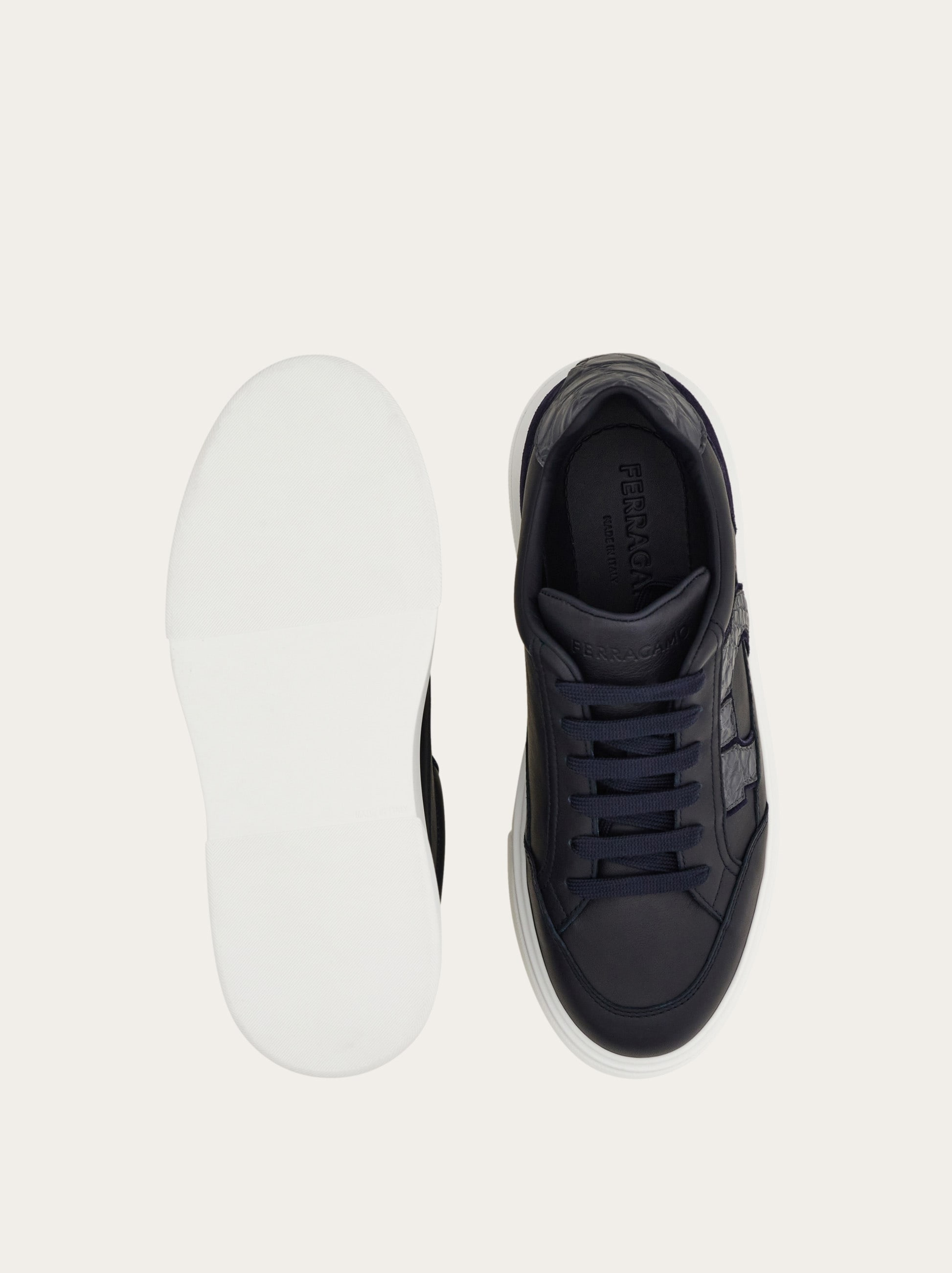 Low-top sneaker with Gancini detail - 6