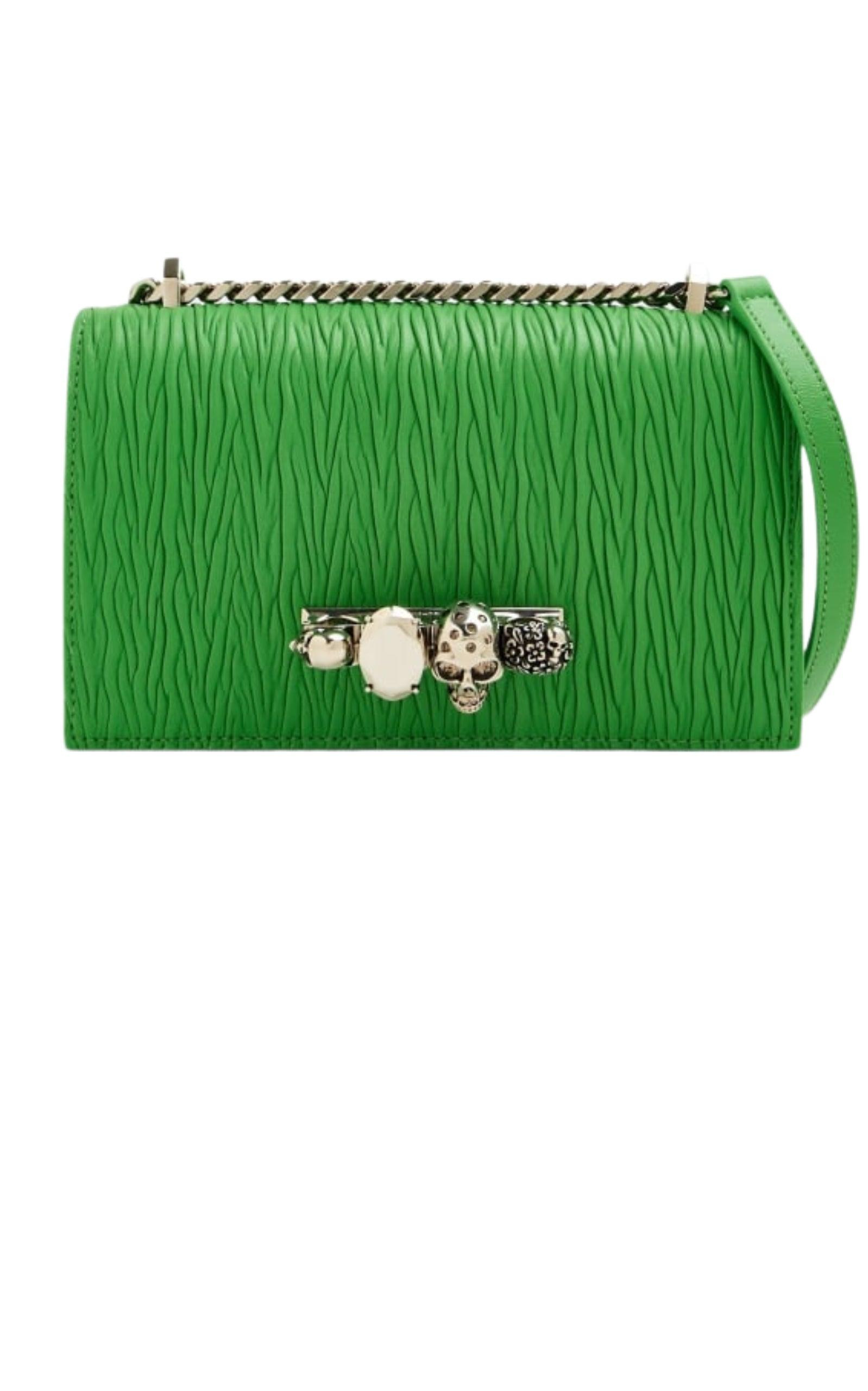 Jewelled Small Crossbody Satchel Bag - 4
