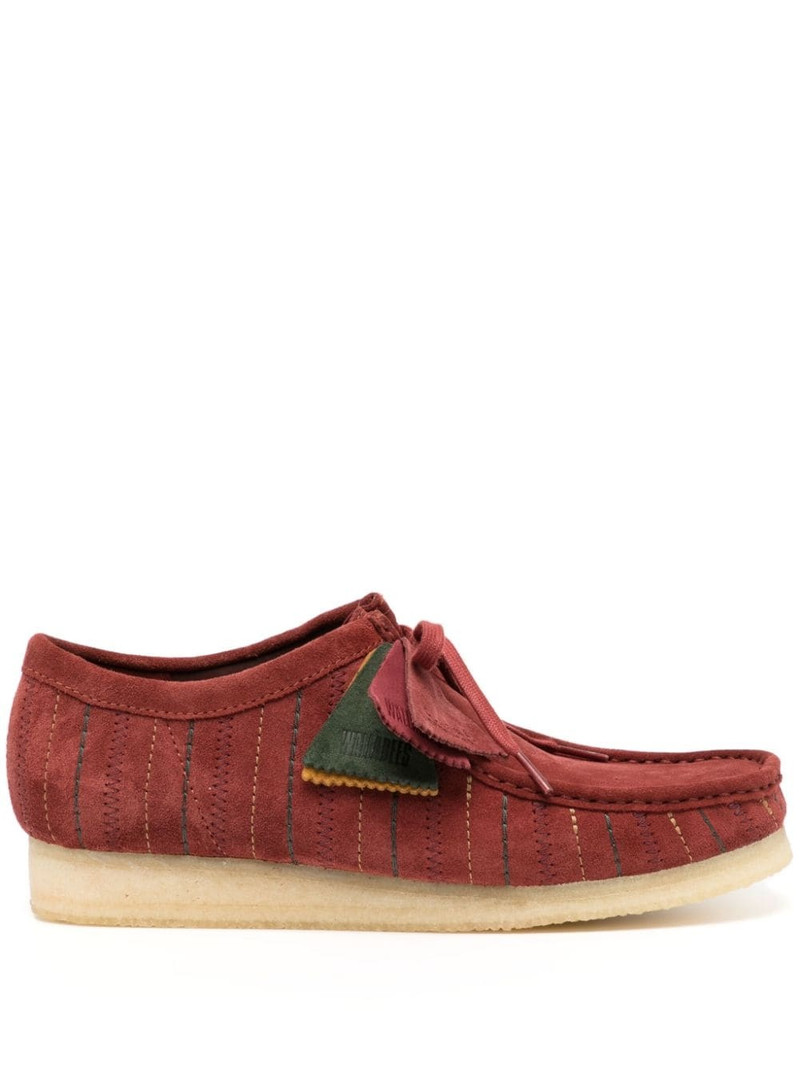 Wallabee suede lace-up shoes 1