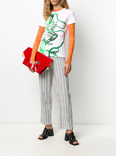 Maison Margiela graphic number-logo print T-shirt outlook