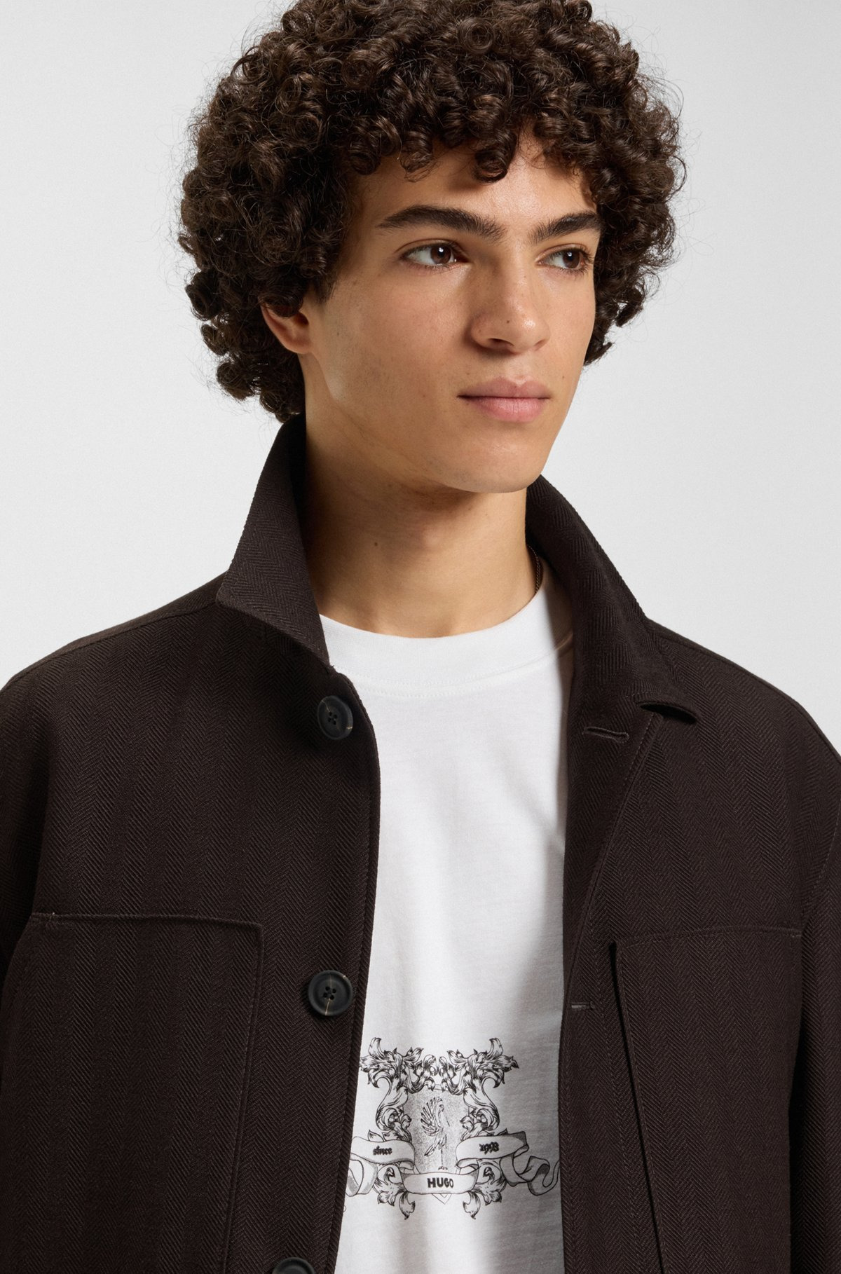 COTTON-JERSEY T-SHIRT WITH COLLECTION GRAPHIC - 3