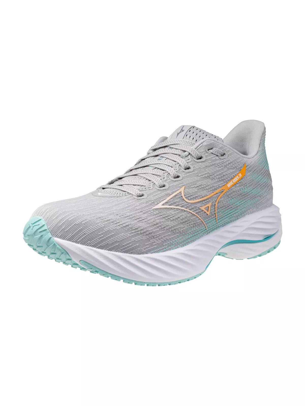 Wave Rider 28 "Harbor Mist/White" Women's Running Shoe - 3