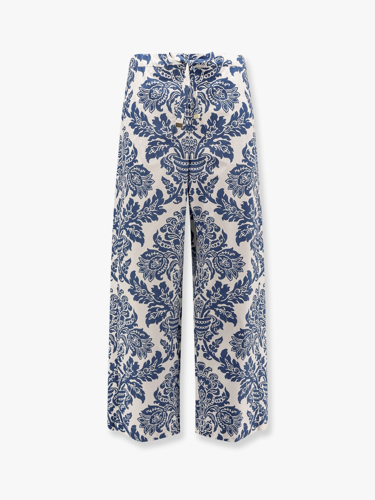 'S Max Mara Merano Cotton Trouser With Floral Print - 1