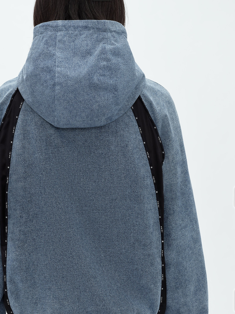 SATIN/DENIM TRACK JACKET 6