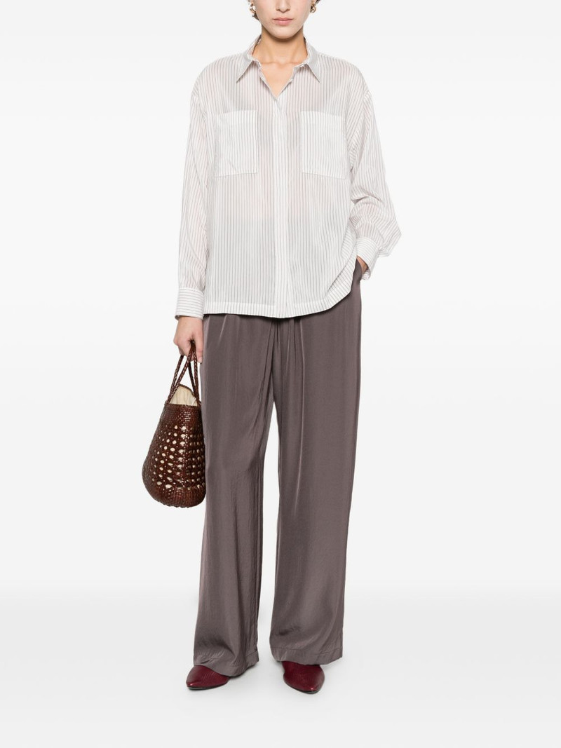 PESERICO striped-pattern shirt outlook