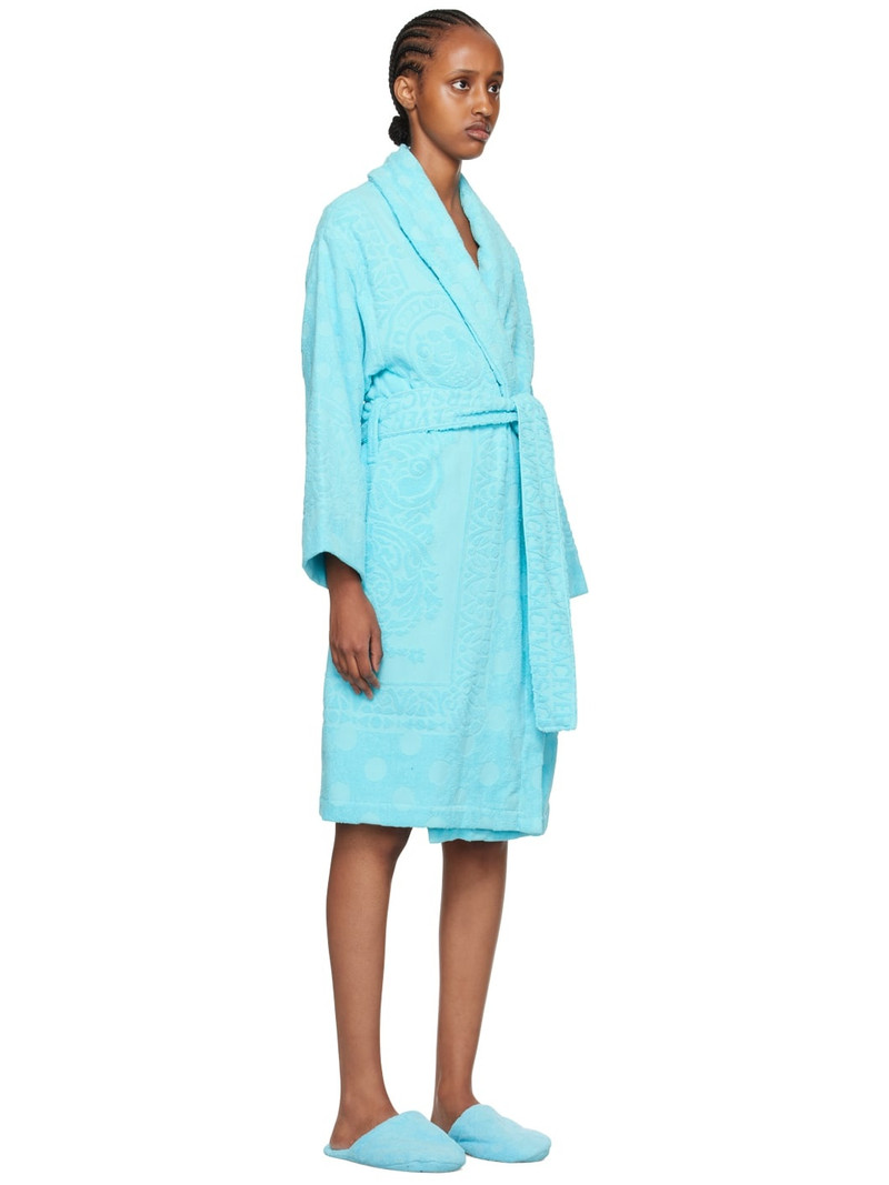 Blue Seashell Baroque Robe 2