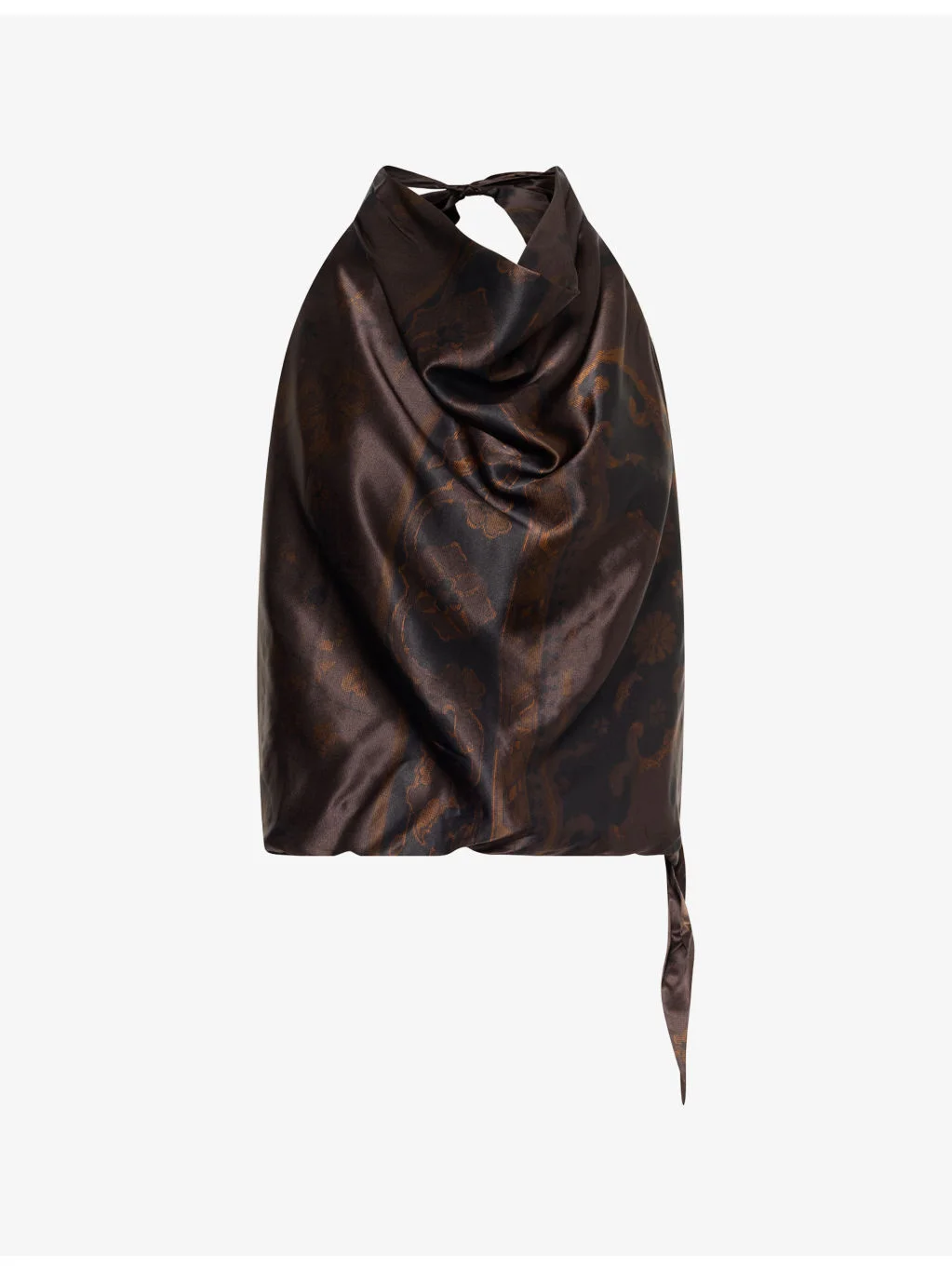 Jony Cowl Silk Top - 1