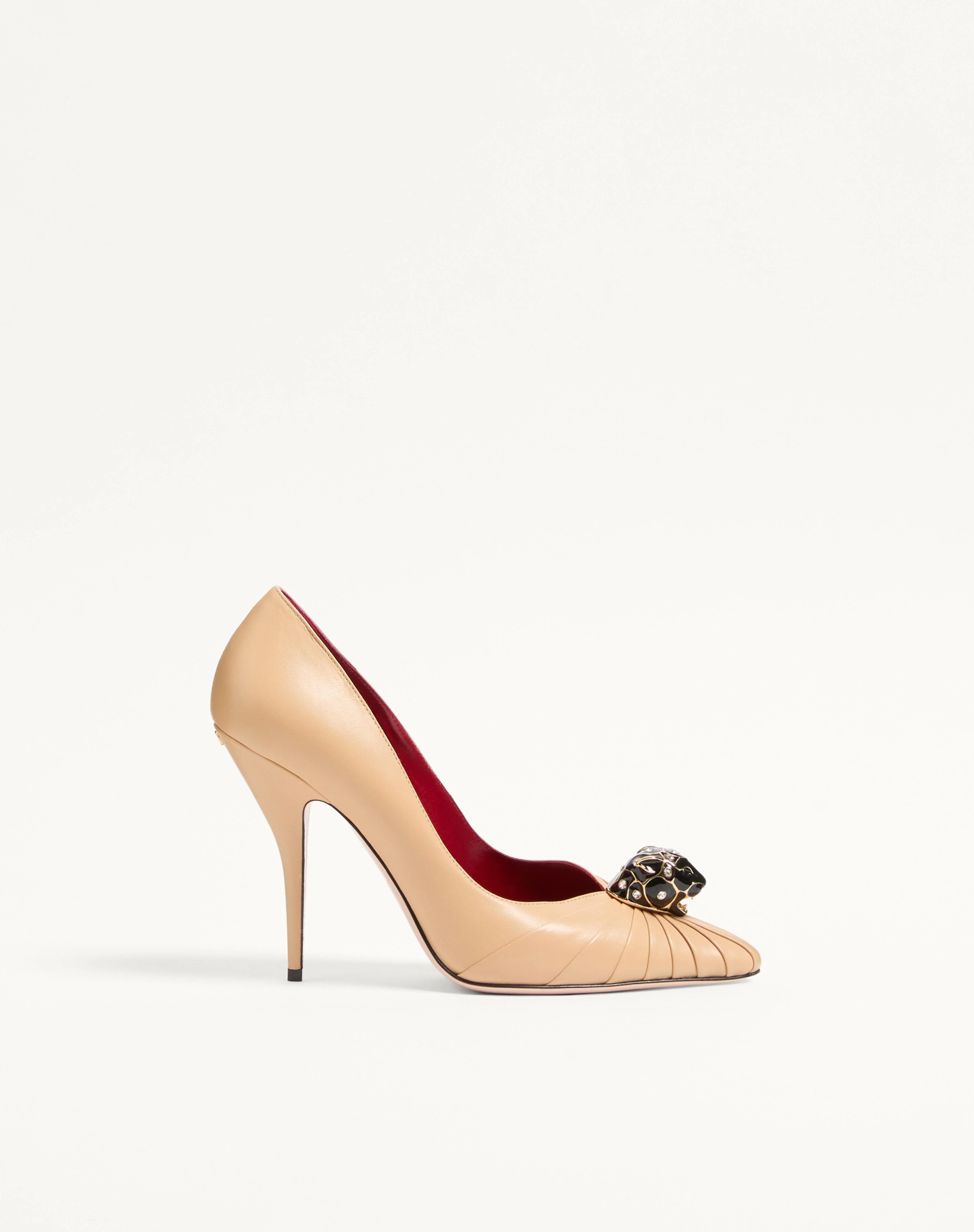 PANTHEA GOATSKIN PUMPS 105MM - 1
