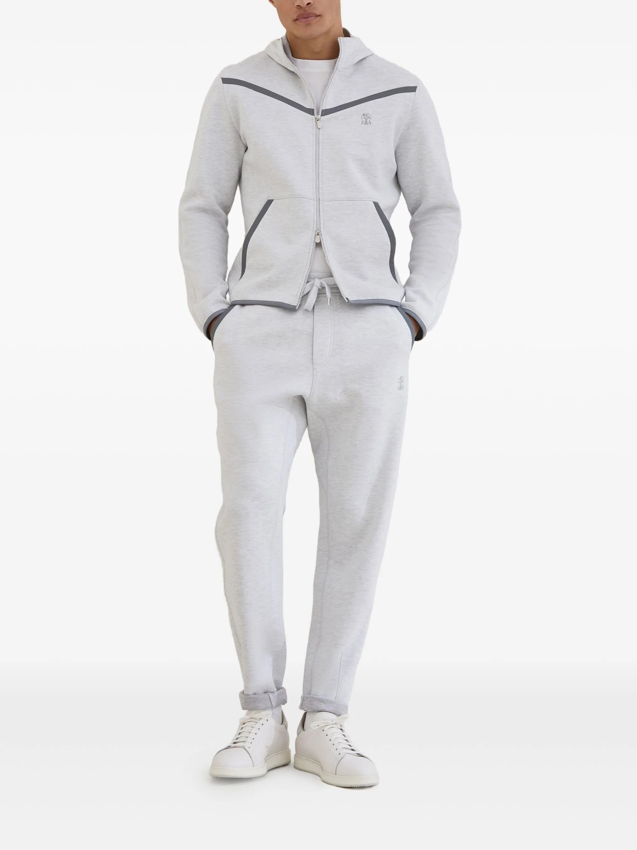 Brunello Cucinelli Cotton-blend Track Pants - 2