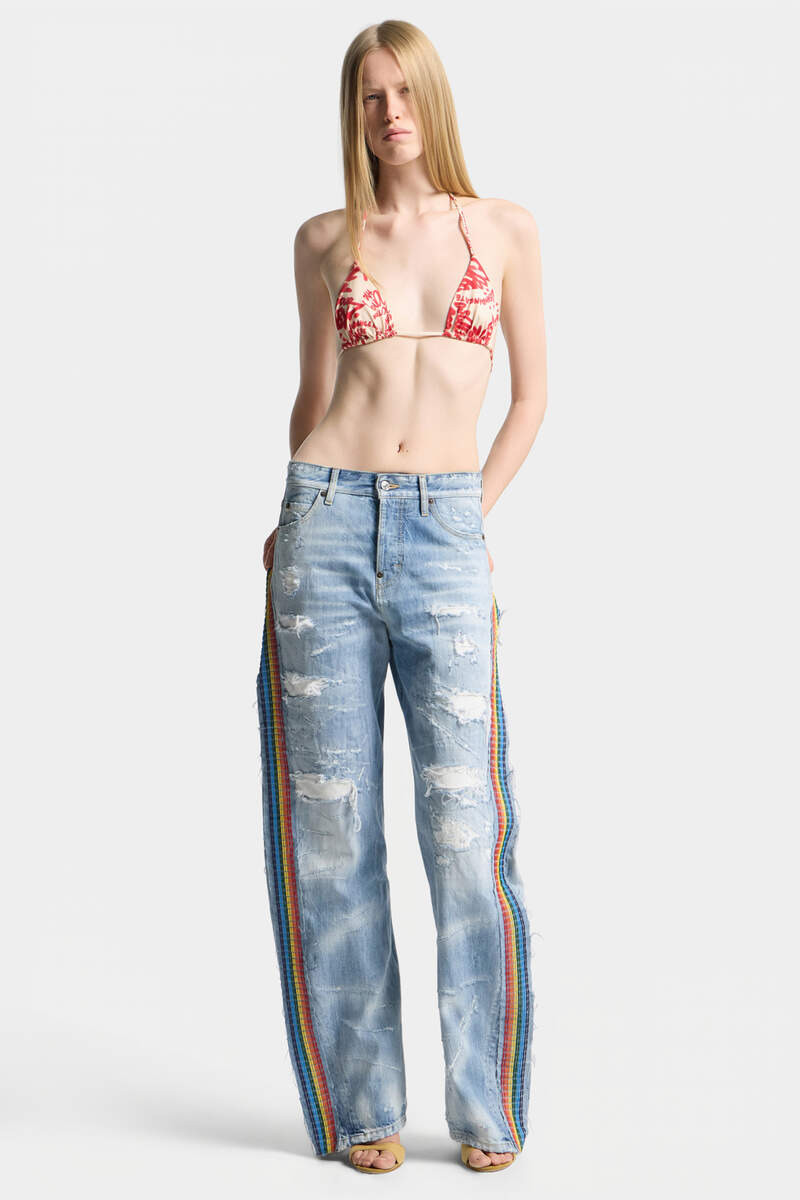 BE PROUD WASH LOOSE TWIST JEANS 1