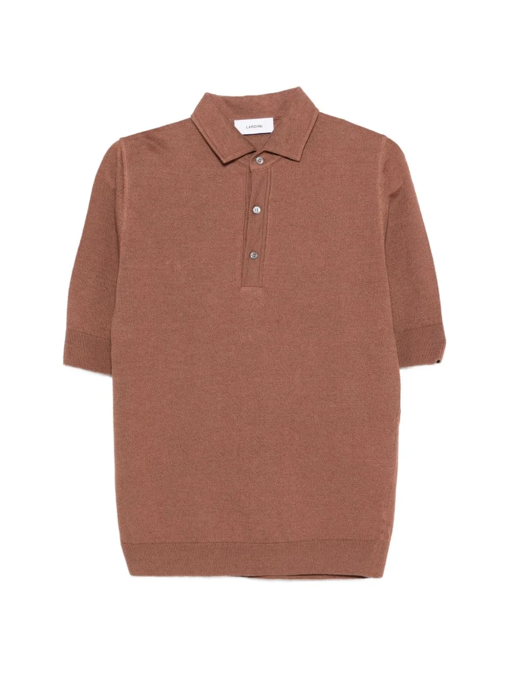 buttoned polo shirt - 1