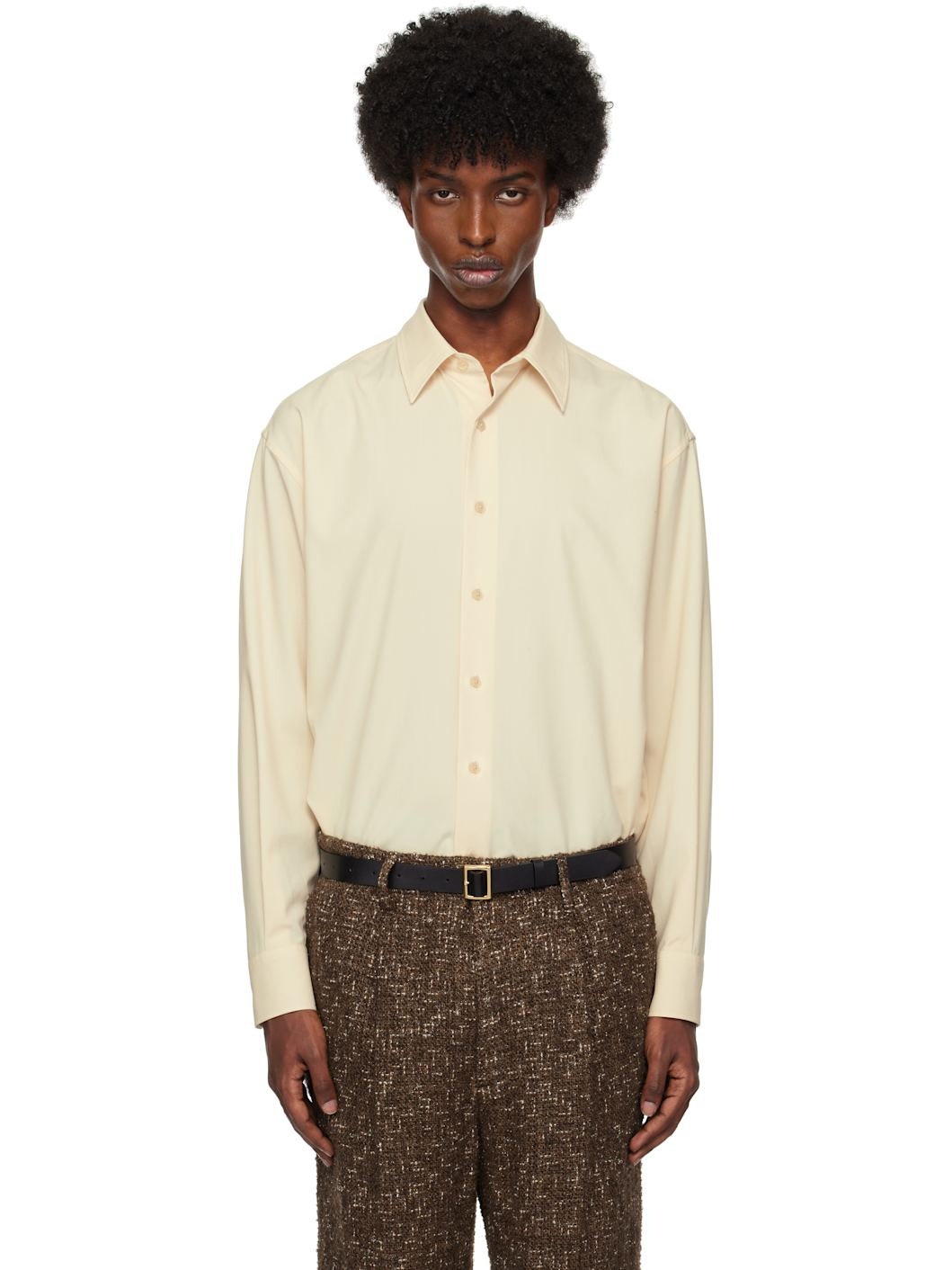 トップス AURALEE SUPER FINE TROPICAL WOOL SHIRT 4 Super Fine Tropical Wool Shirt – La Garçonne