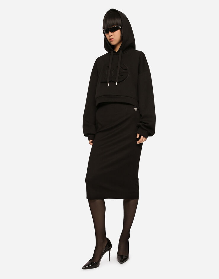Milano rib midi skirt - 3