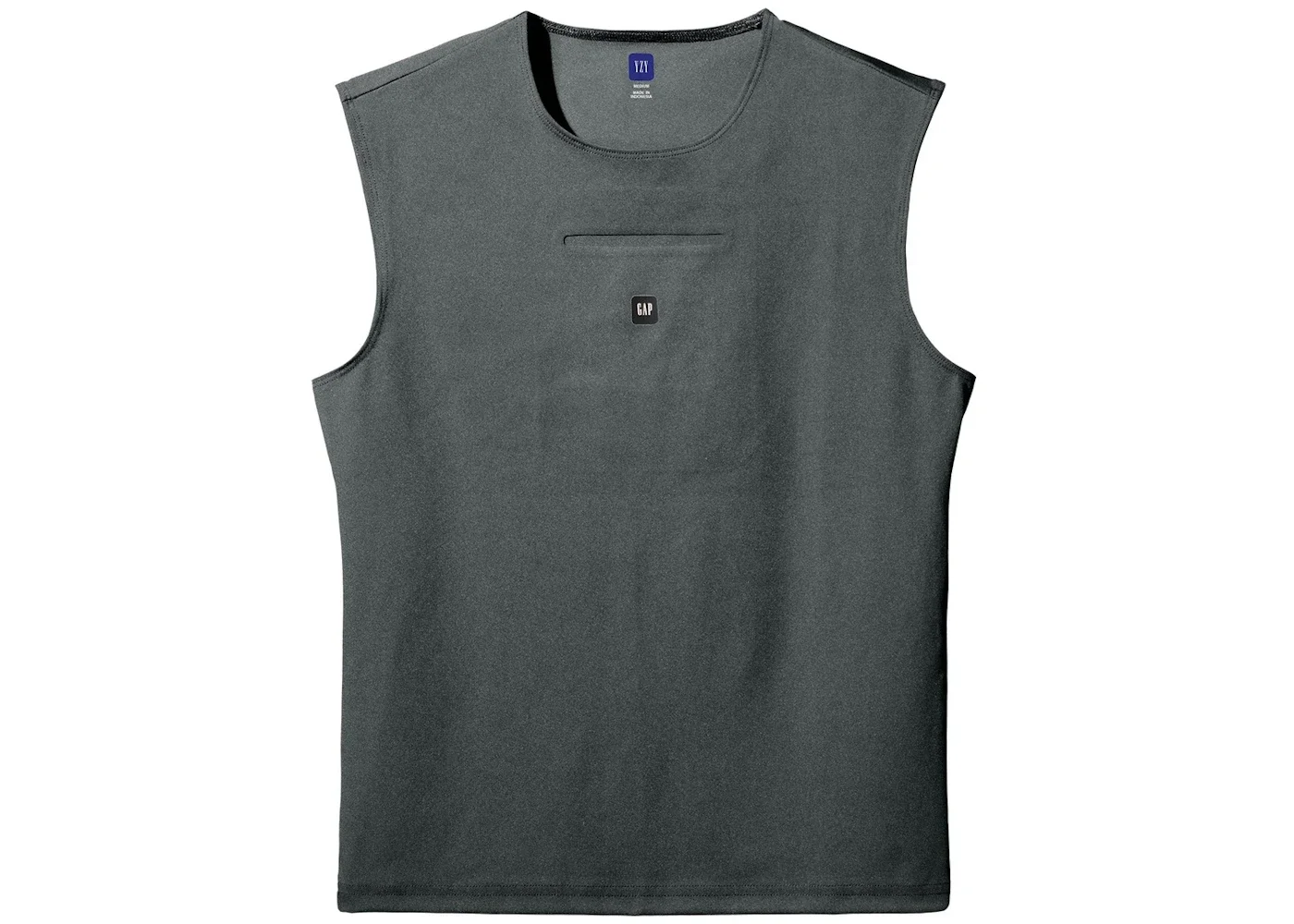 Yeezy Gap Mens Sleeveless Second Skin Dark Green - 1